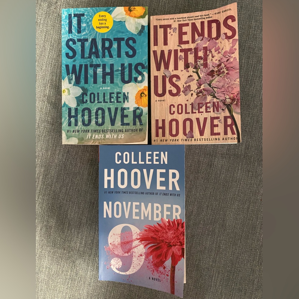 Colleen Hoover 3 book bundle